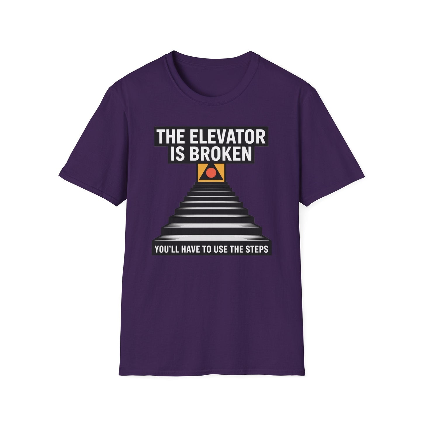 The Elevator Is Broken Recovery Addiction T shirt - NEXT CHAPTER APPAREL