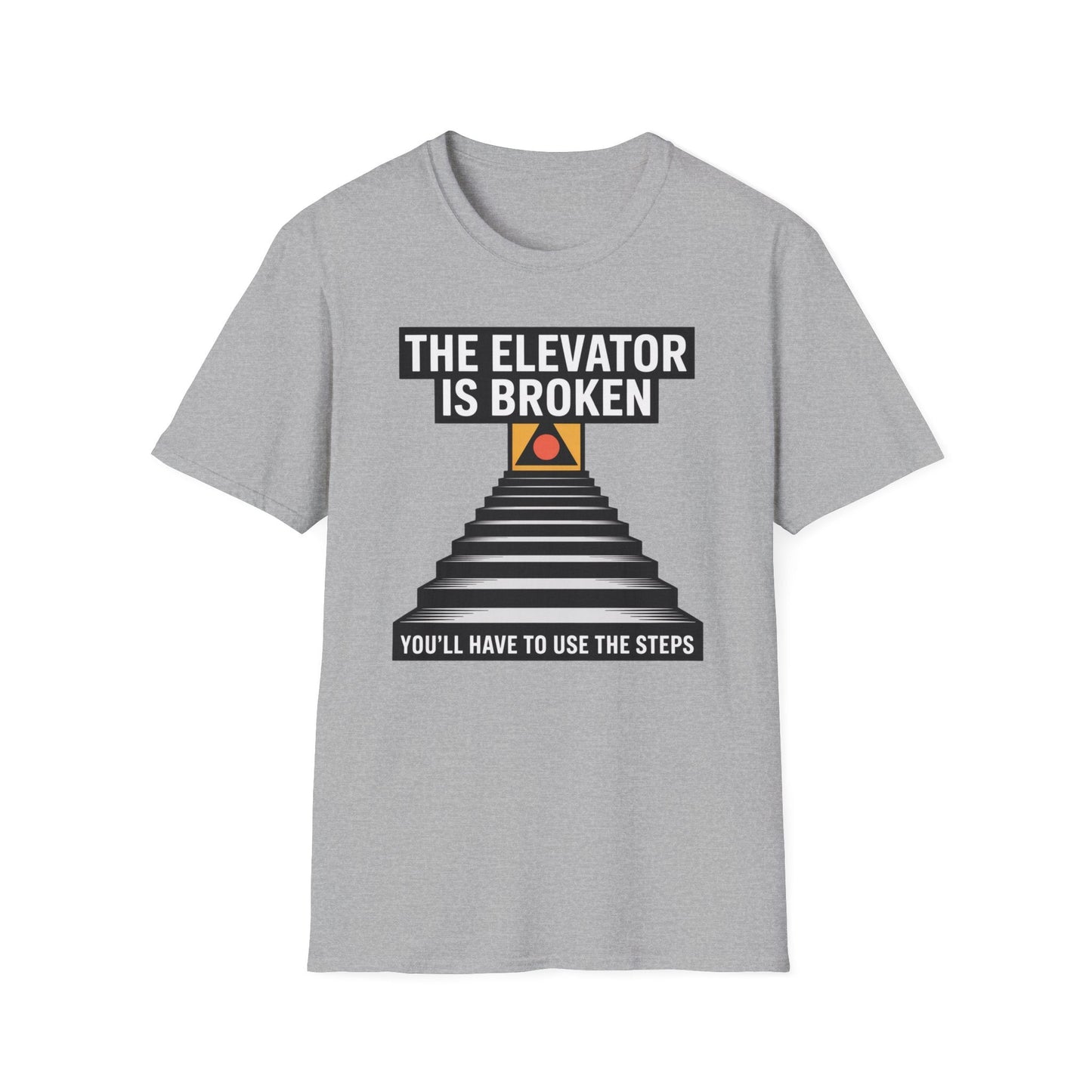 The Elevator Is Broken Recovery Addiction T shirt - NEXT CHAPTER APPAREL