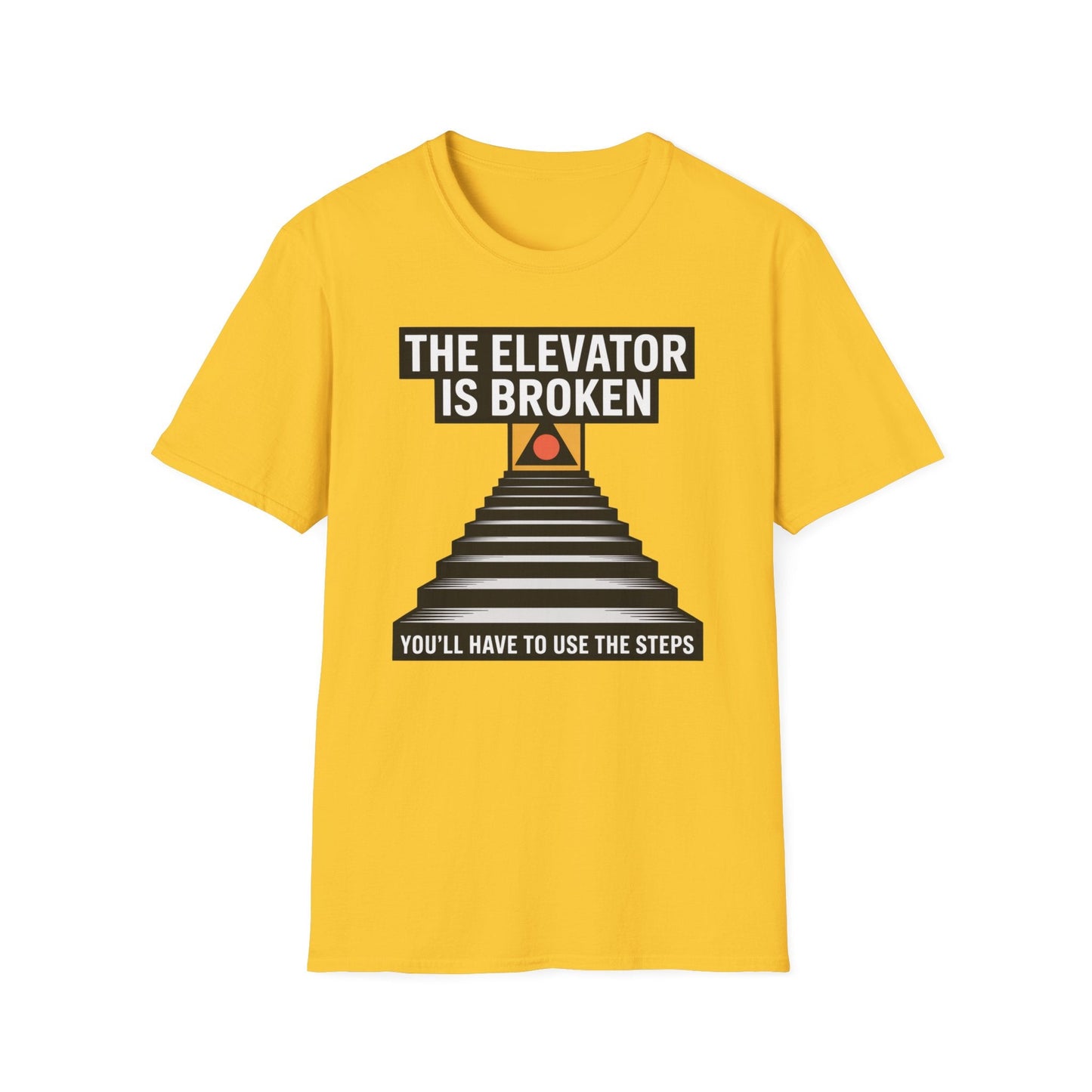 The Elevator Is Broken Recovery Addiction T shirt - NEXT CHAPTER APPAREL