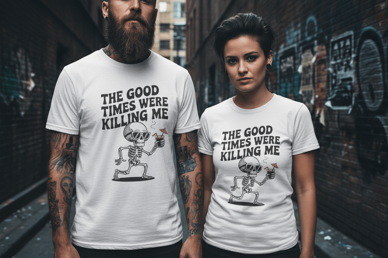 The Good Times Were Killing Me Unisex T - NEXT CHAPTER APPAREL