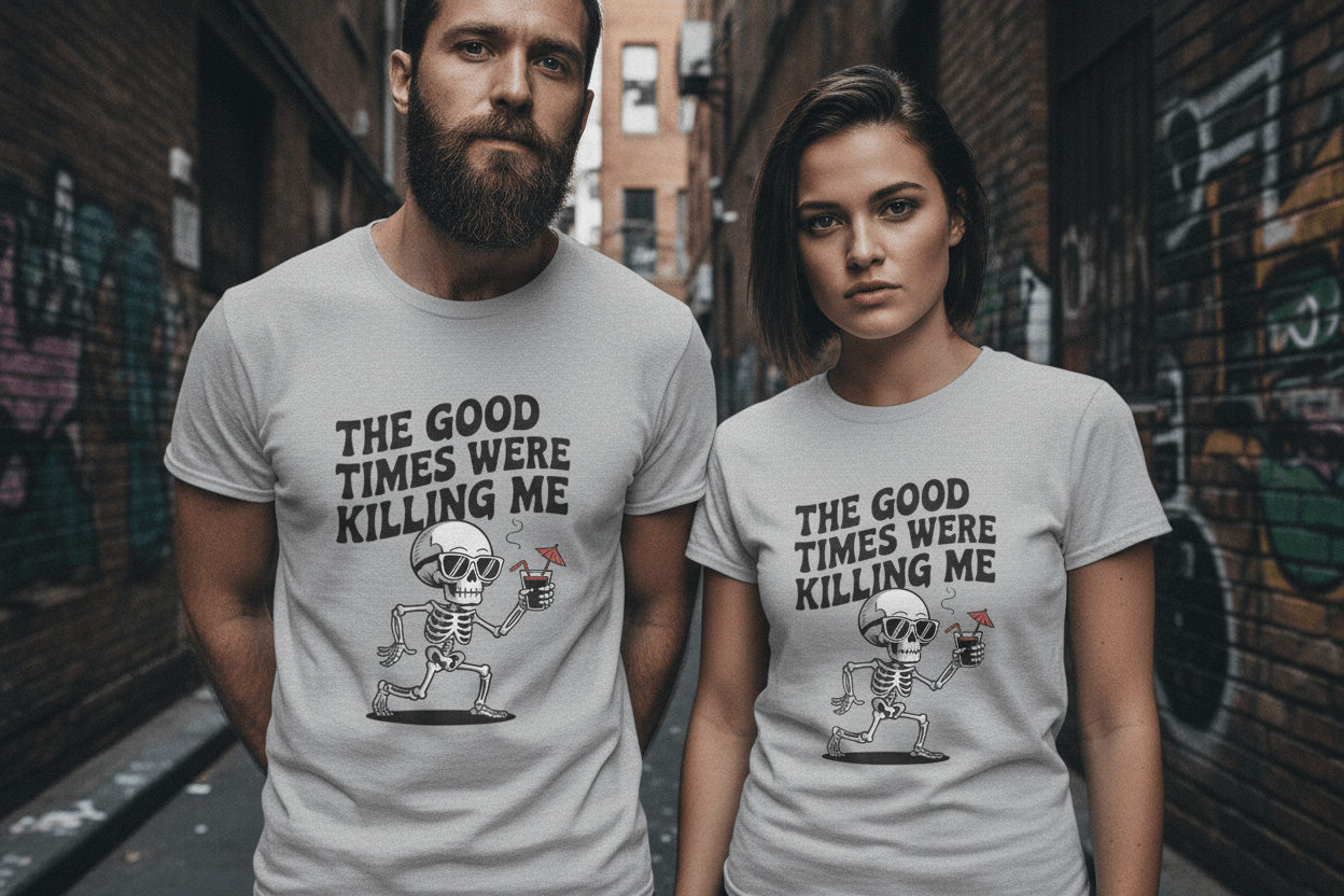 The Good Times Were Killing Me Unisex T - NEXT CHAPTER APPAREL