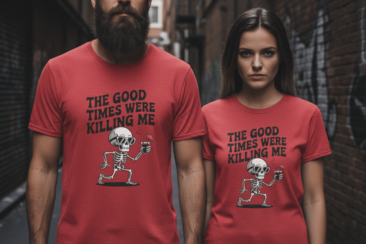 The Good Times Were Killing Me Unisex T - NEXT CHAPTER APPAREL