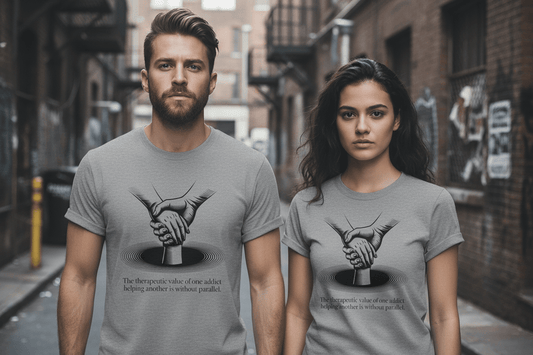 Therapeutic hand Unisex Softstyle T-Shirt - NEXT CHAPTER APPAREL