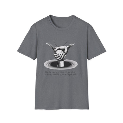 Therapeutic hand Unisex Softstyle T-Shirt - NEXT CHAPTER APPAREL