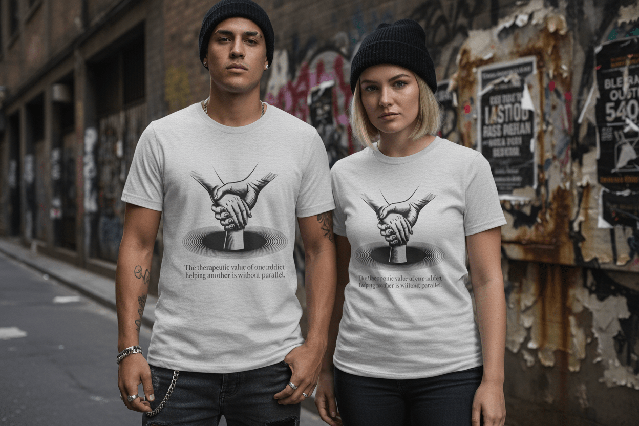 Therapeutic hand Unisex Softstyle T-Shirt - NEXT CHAPTER APPAREL