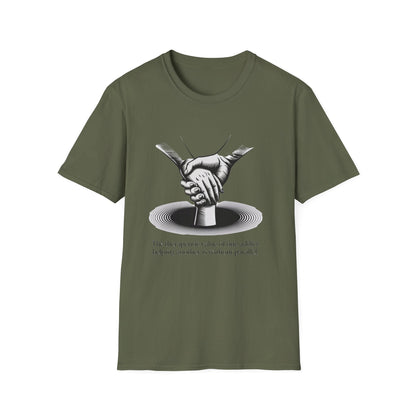 Therapeutic hand Unisex Softstyle T-Shirt - NEXT CHAPTER APPAREL