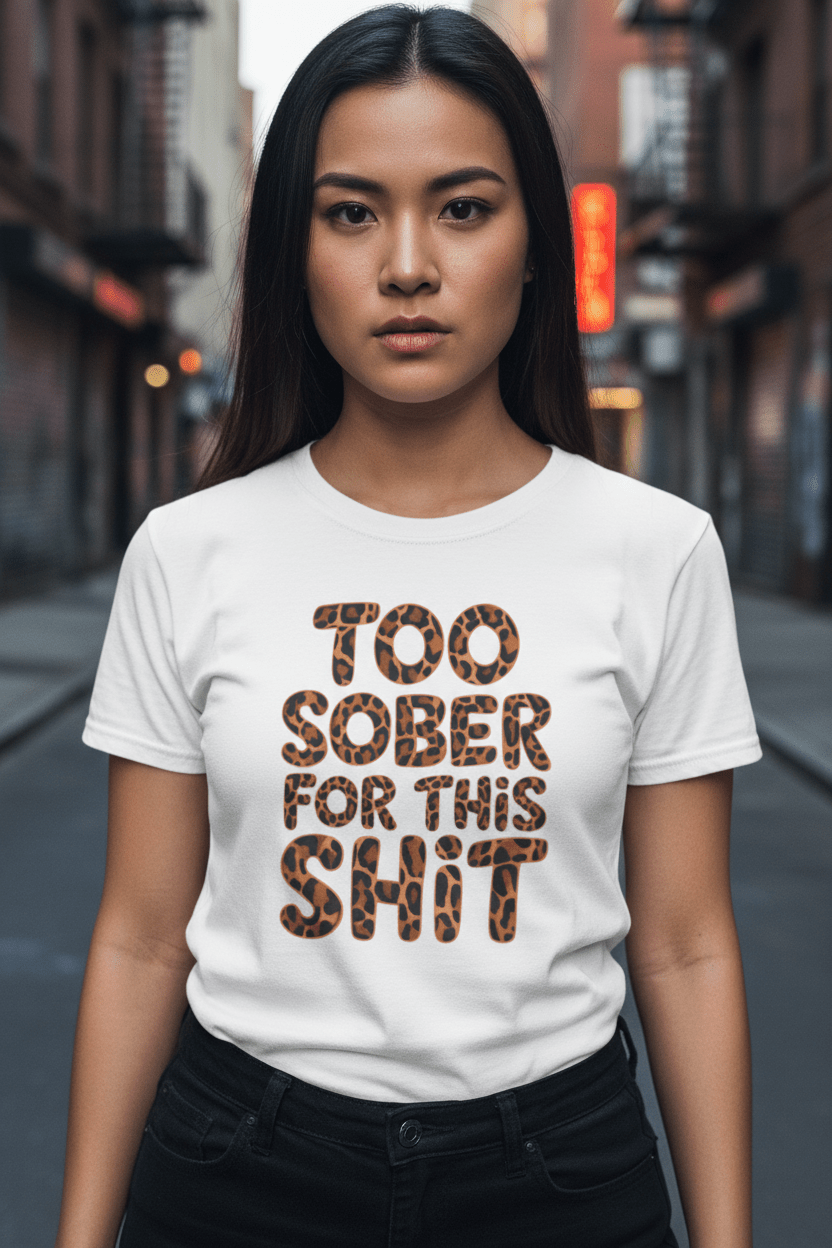 Too Sober For This s.... Softstyle T-Shirt - NEXT CHAPTER APPAREL