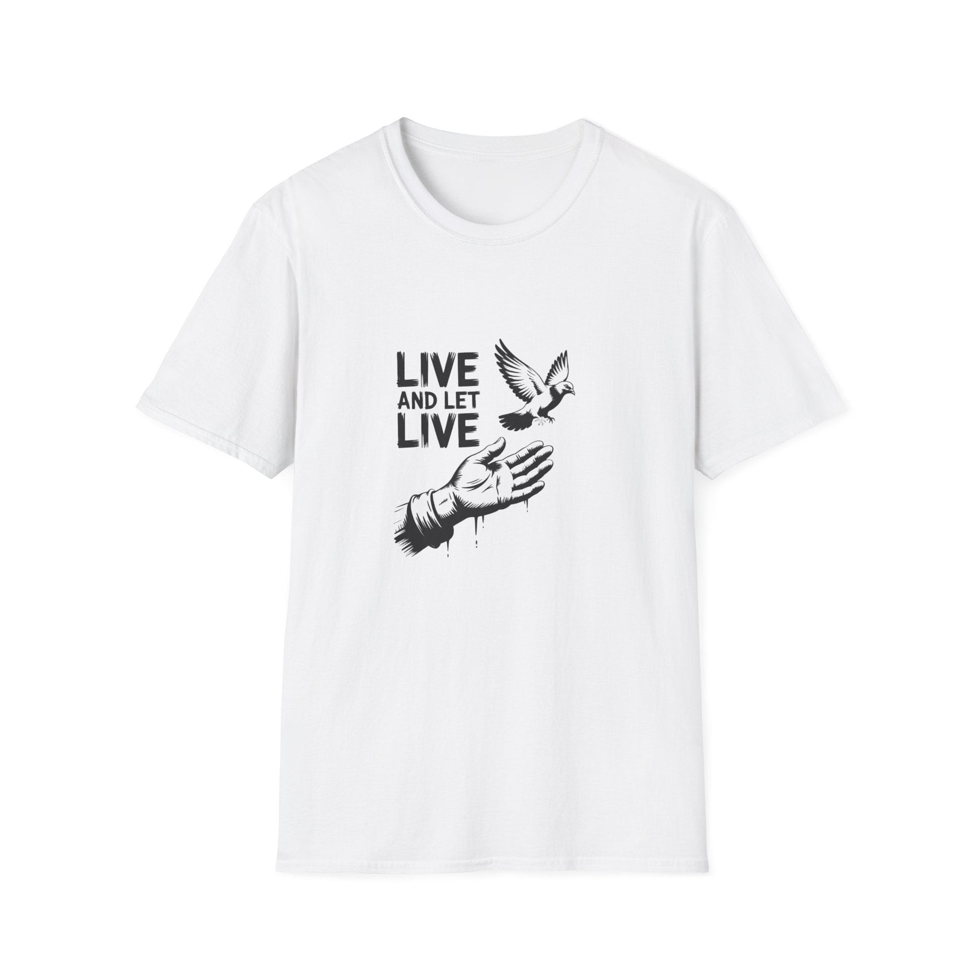 Unisex Live and Let Live T-Shirt, Softstyle - NEXT CHAPTER APPAREL