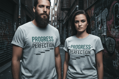 Unisex Progress not perfection - NEXT CHAPTER APPAREL