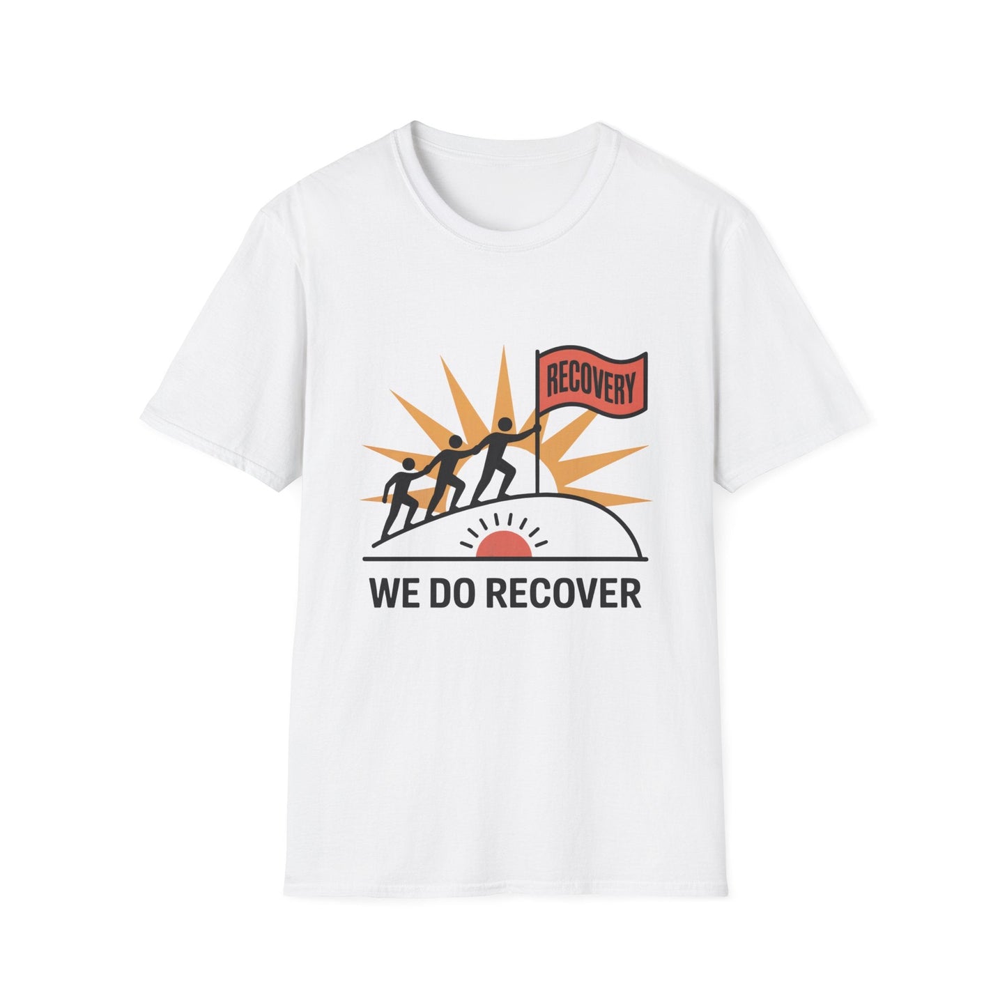 We Do Recover Unisex Softstyle T-Shirt - NEXT CHAPTER APPAREL