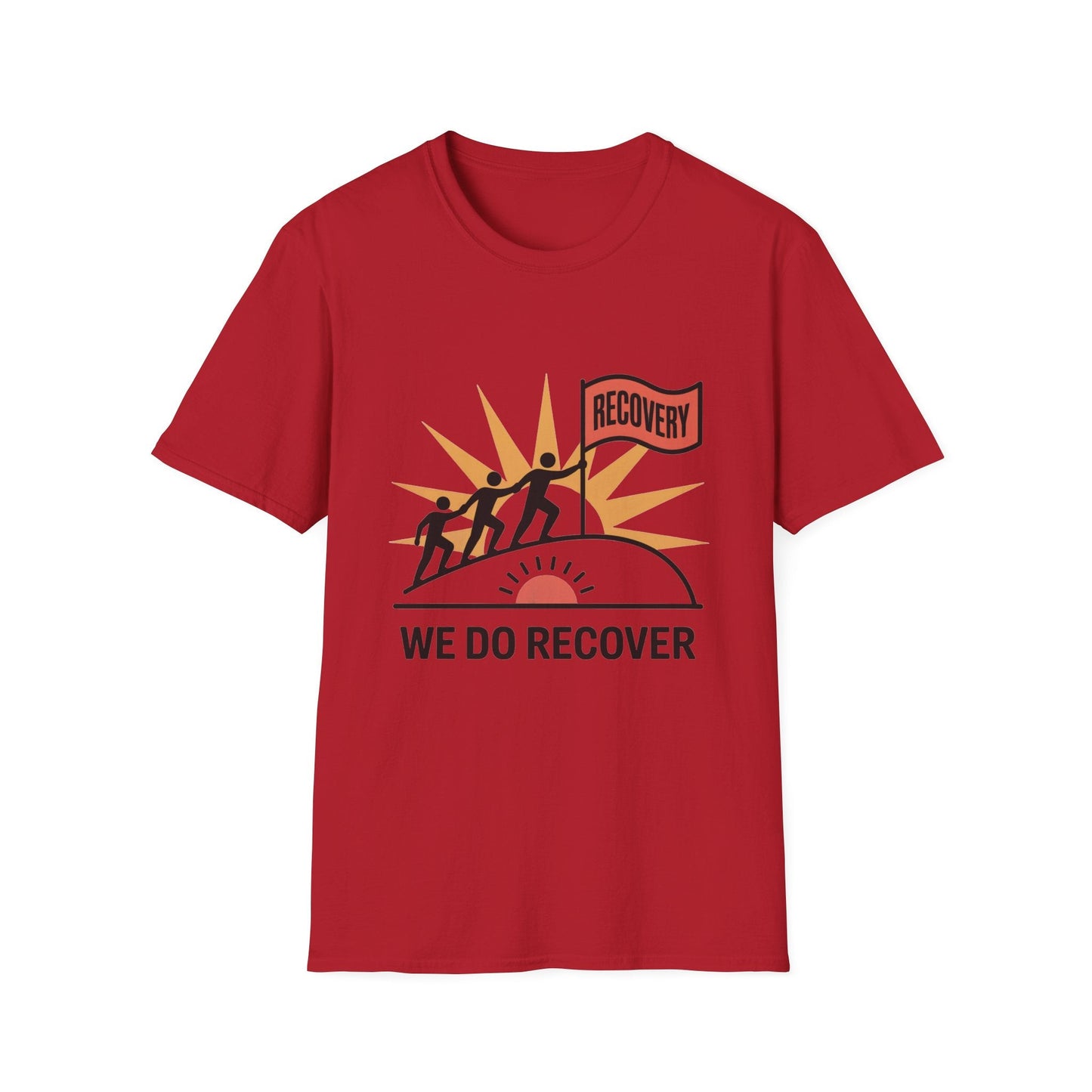 We Do Recover Unisex Softstyle T-Shirt - NEXT CHAPTER APPAREL