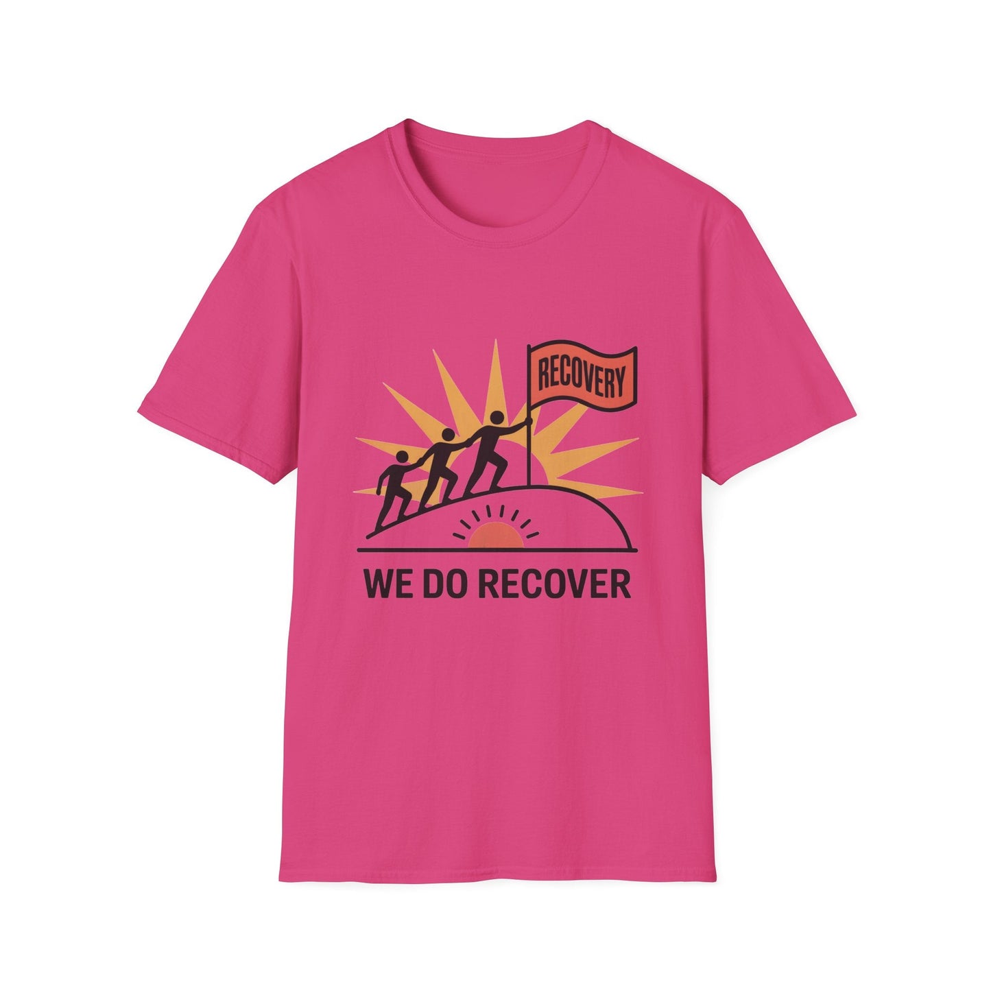 We Do Recover Unisex Softstyle T-Shirt - NEXT CHAPTER APPAREL