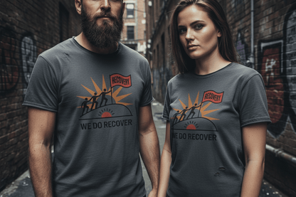 We Do Recover Unisex Softstyle T-Shirt - NEXT CHAPTER APPAREL