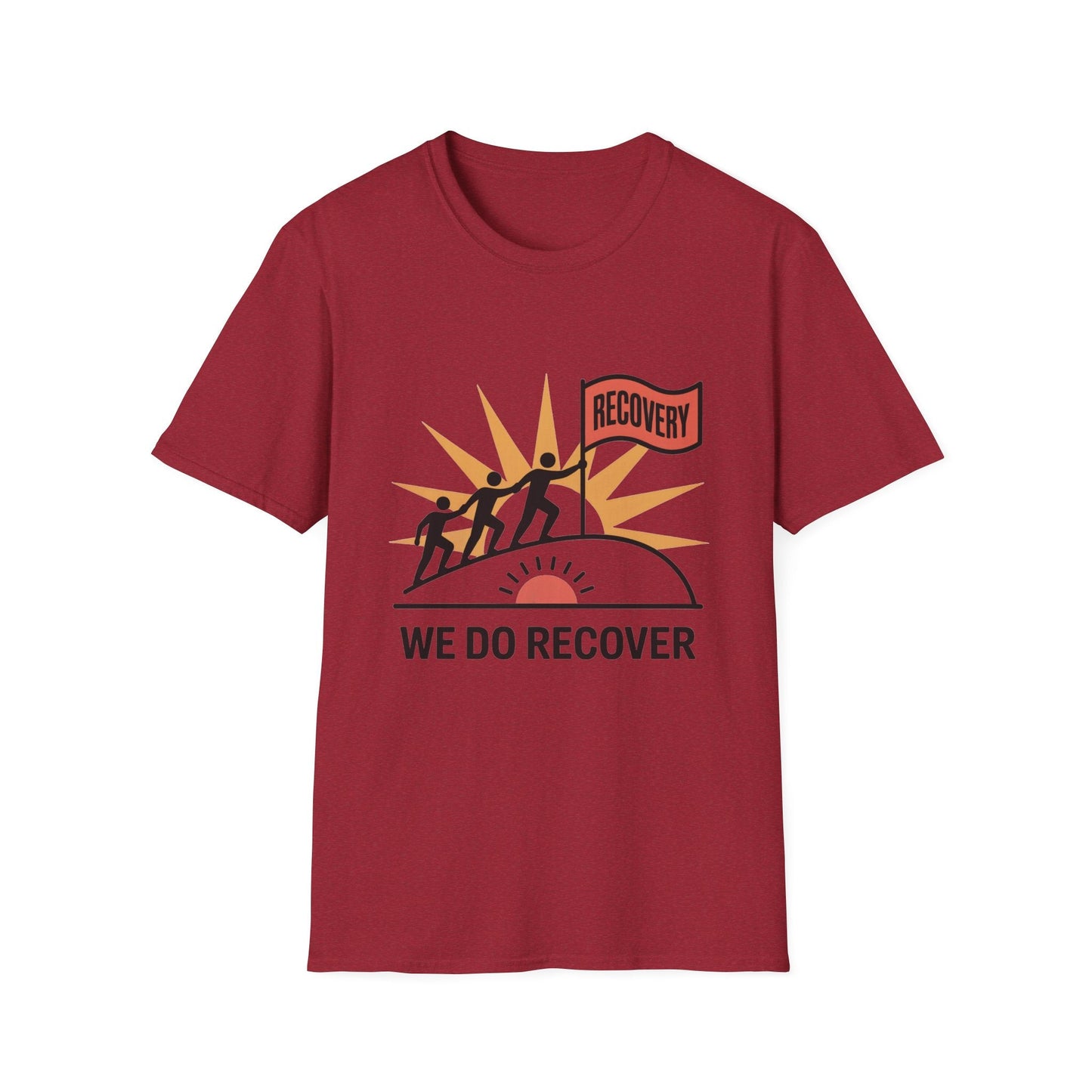 We Do Recover Unisex Softstyle T-Shirt - NEXT CHAPTER APPAREL