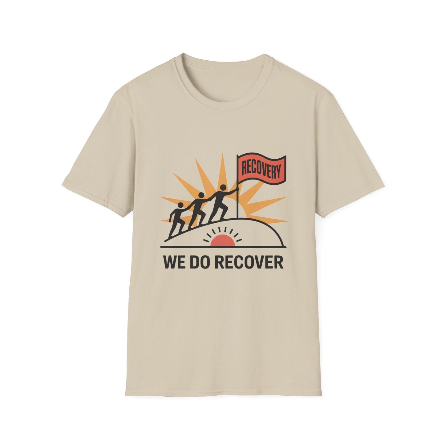 We Do Recover Unisex Softstyle T-Shirt - NEXT CHAPTER APPAREL