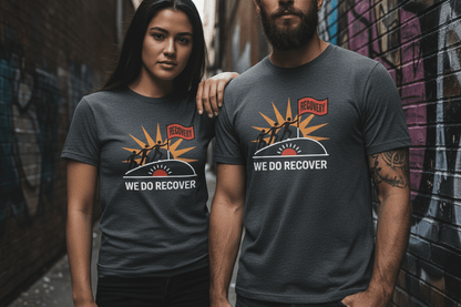 We Do Recover Unisex Softstyle T-Shirt - NEXT CHAPTER APPAREL