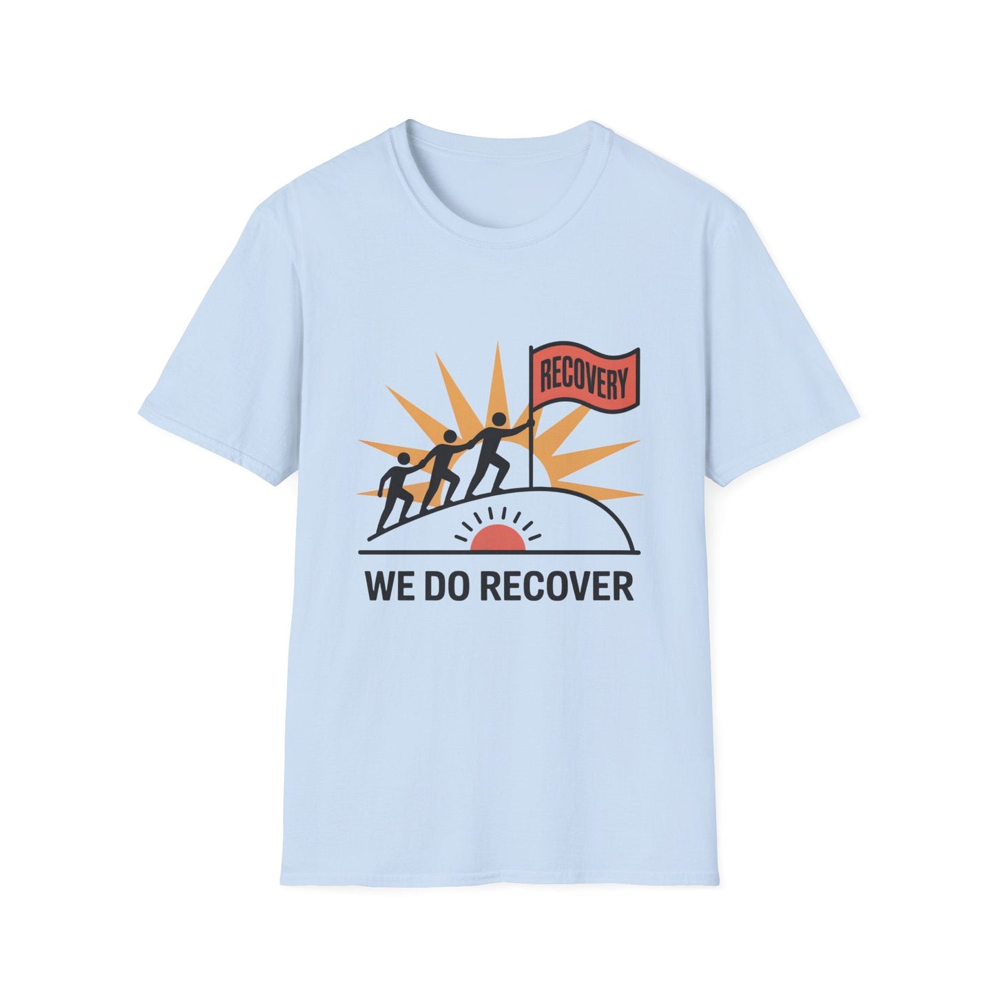 We Do Recover Unisex Softstyle T-Shirt - NEXT CHAPTER APPAREL