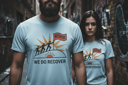 We Do Recover Unisex Softstyle T-Shirt - NEXT CHAPTER APPAREL