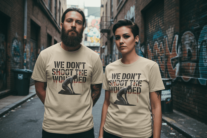 We dont shoot the wounded Unisex Softstyle T-Shirt - NEXT CHAPTER APPAREL