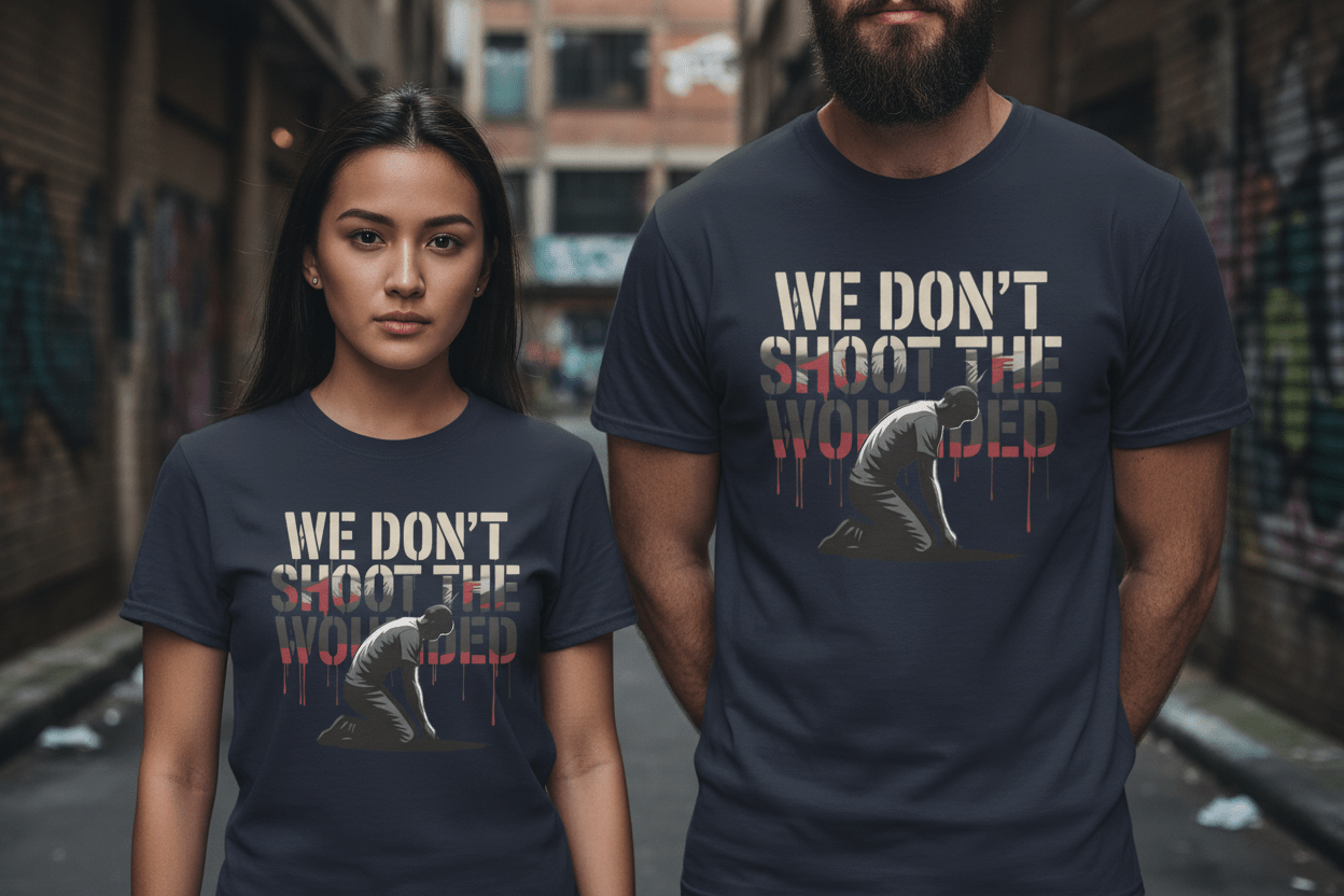 We dont shoot the wounded Unisex Softstyle T-Shirt - NEXT CHAPTER APPAREL