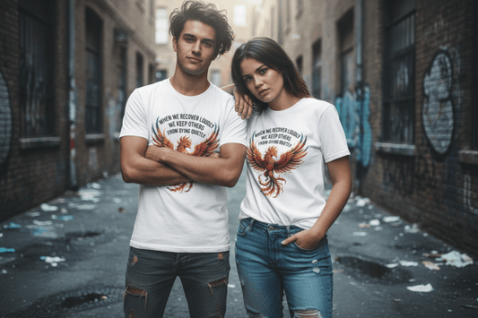 When We Recover Loudly Unisex Softstyle T-Shirt - NEXT CHAPTER APPAREL