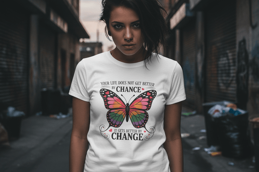 Your life does not get better by chance - NEXT CHAPTER APPAREL